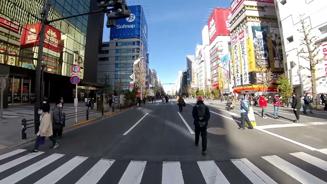 【定期】秋葉原の記録（2022年1月）（秋葉原駅から遊戯場まで）