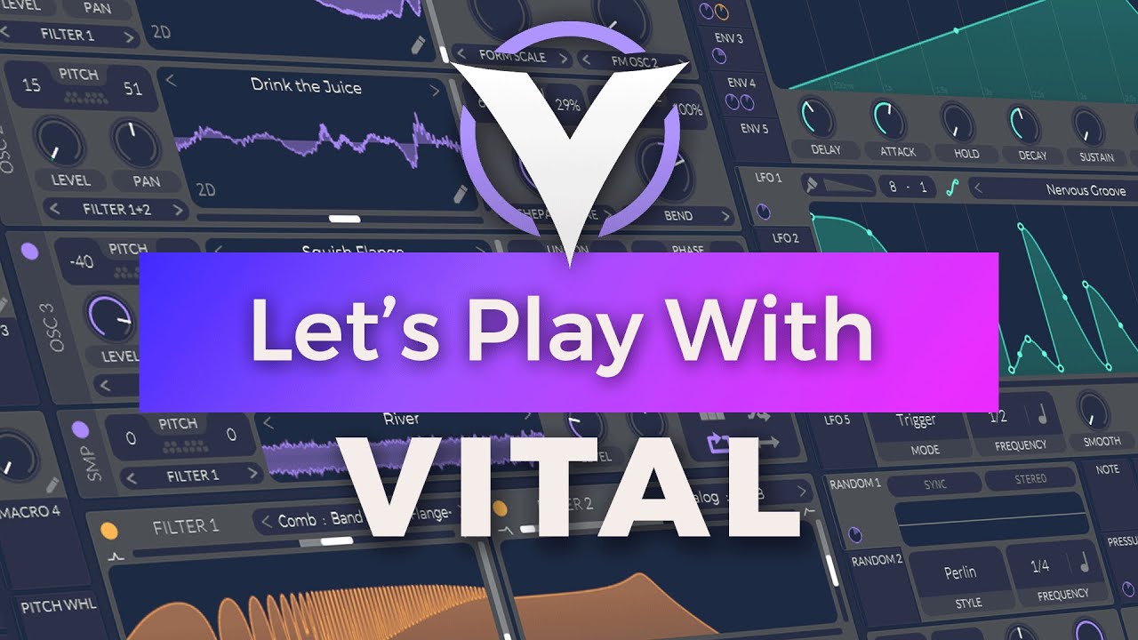 The FREE Synth Plugin Of Your Dreams 🥰 | Let's Try Vital