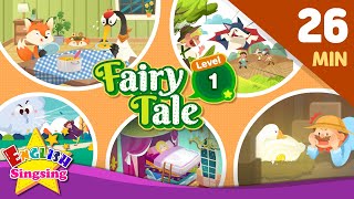 Level1 Stories  Fairy tale Compilation | 26 minutes English Stories (Reading Books)
