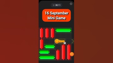 16 September Mini Game Hamster Kombat today | 16 Sept Mini Game today | Mini Game 16 sept |Mini Game