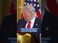 Trump: 'When someone is nice to me I love that person'