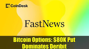 Bitcoin Options: $80K Put Dominates Deribit | BTC Analysis