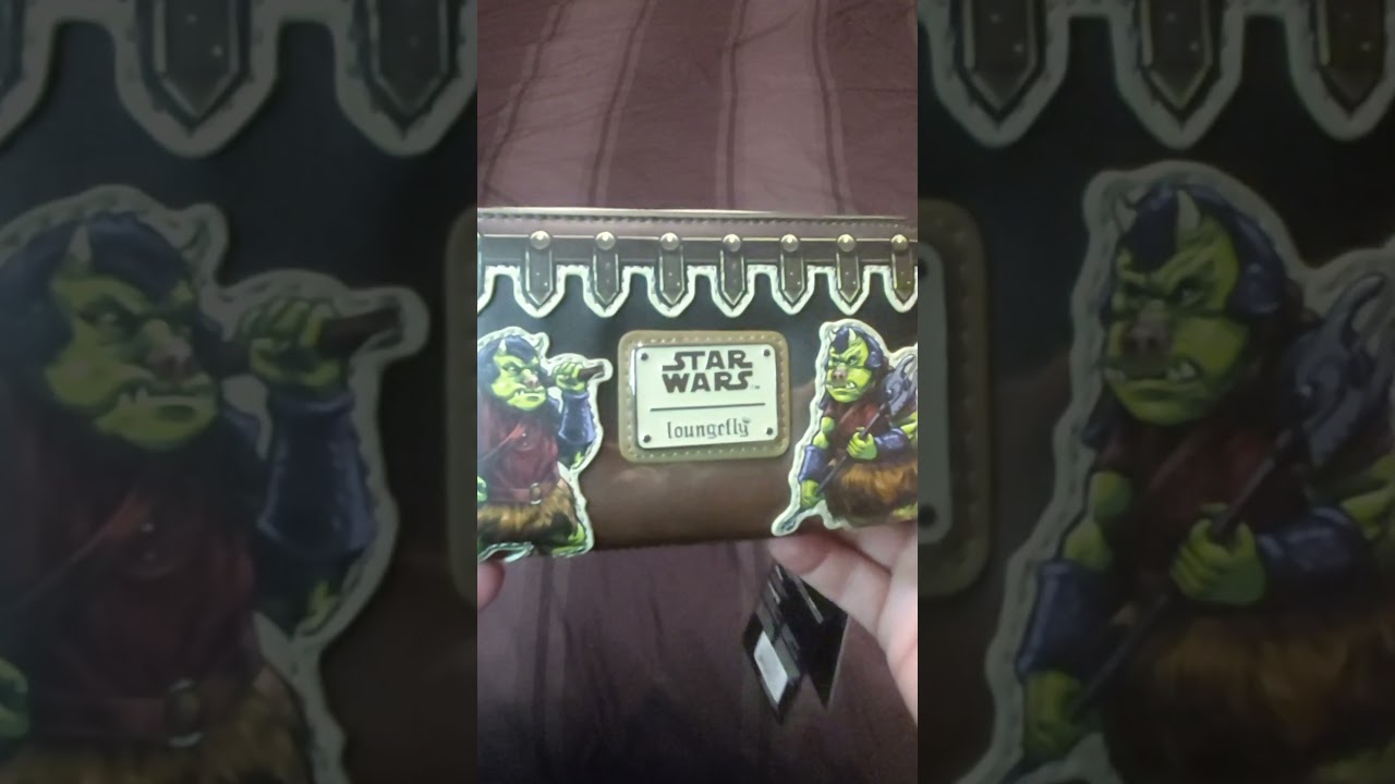 Loungefly Jabba the Hutt Wallet #loungefly #wallet #productreview #starwars #jabba
