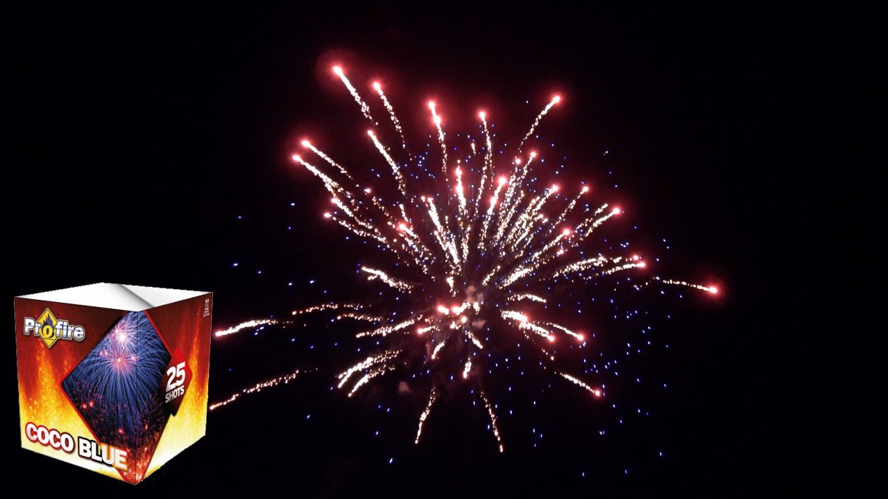 Evolution Fireworks | Coco Blue [Demo Fuego Fireworks 2018] - YouTube