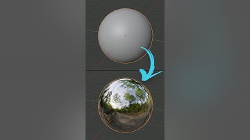 How to make shiny metal material in Blender #cgian  #blender #3d