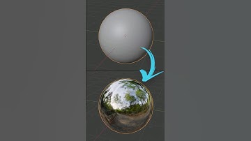 How to make shiny metal material in Blender #cgian  #blender #3d