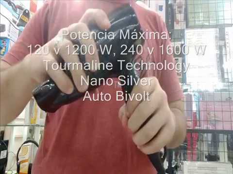 Secador Pelo Ga ma Eolic Travel Para Viaje - YouTube
