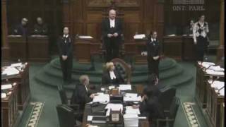 November 19, 2009 - Bailey Calls McGuinty a "Cowardly Liar"