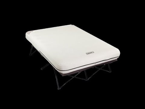 Coleman Instant Queen Cot with Air Mattress - Review - YouTube