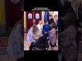infanta Sofia bent down for them