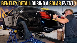 Detailing Bentley's Rarest Supercar During A Solar Eclipse… 
