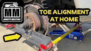 How to do A DIY Toe Alignment | 1995 Ford F150 by Minute Masters 8,048 views 1 year ago 3 minutes, 48 seconds