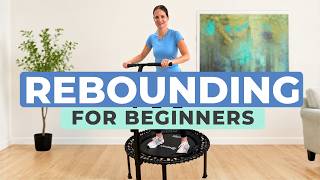 8-Minute Beginner Rebounding Exercise Routine for Lymphatic Drainage