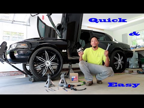 How To Replace Wheel Bearings On A Crown Victoria, Super Quick & Easy