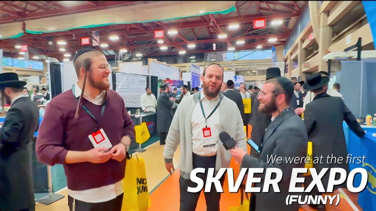 We were at the business expo, and this is what we saw (funny)