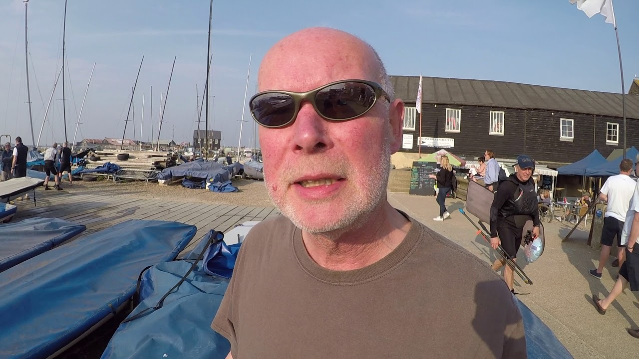 LASER SAILING VLOG #2 - April 22, 2018 - windy day - YouTube