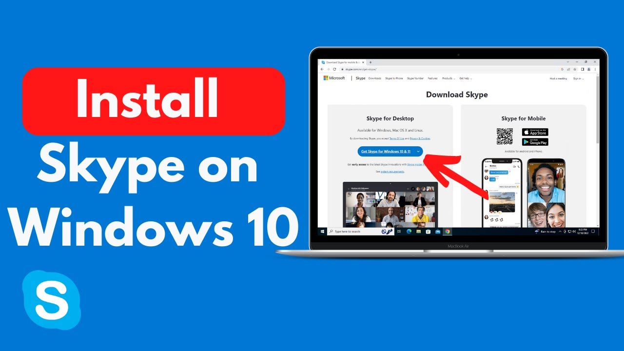 install skype for windows 10 laptop