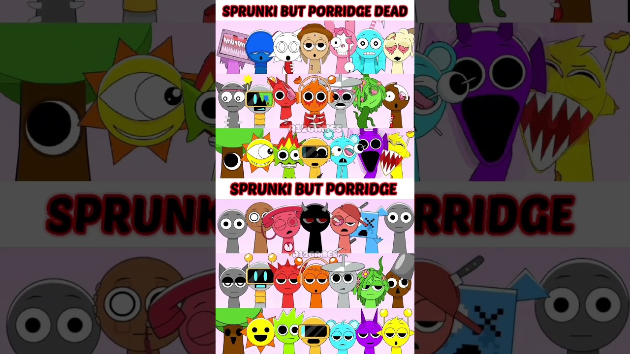 SPRUNKI BUT PORRIDGE DEAD vs SPRUNKI BUT PORRIDGE 