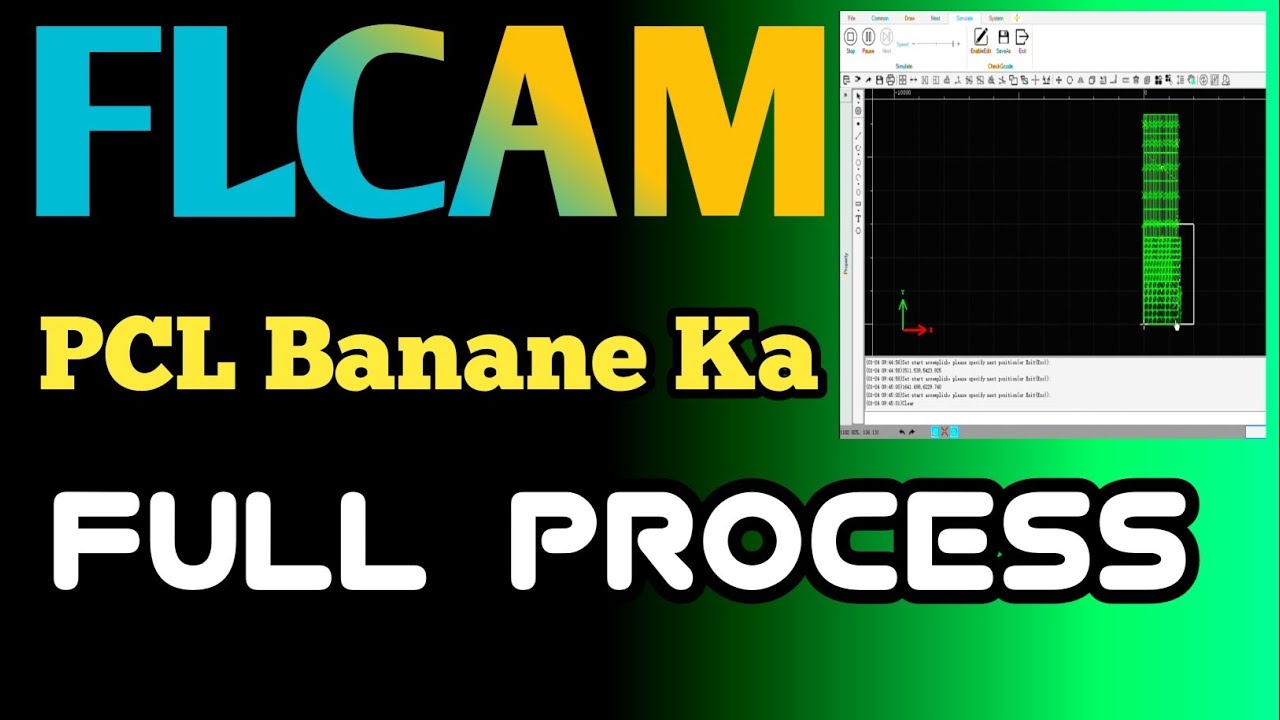 Pcl Programming Guide FLCAM Pcl Program Full Process Video - YouTube