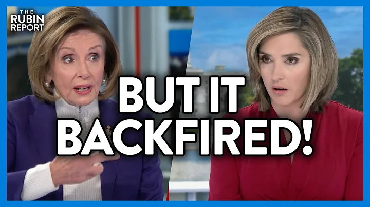 Watch Nancy Pelosi Get Pissed as News Host Calmly ...