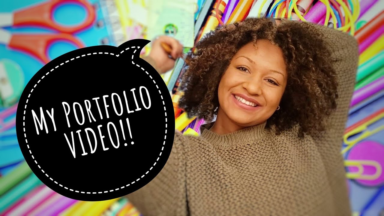 My Brown Portfolio Video!!! Piecing Together My Life YouTube