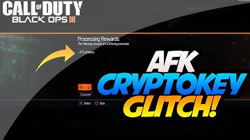 Black Ops 3 - AFK Cryptokeys Glitch After Patch!