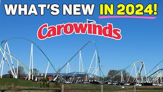Whats NEW At Carowinds In 2024! @BrandonsTravelGuides