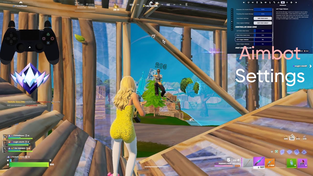 Best Controller Settings & Sensitivity for Unreal Reload | Insane Aim 🎯 ...