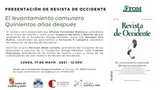 Presentación de Revista de Occidente Nº479