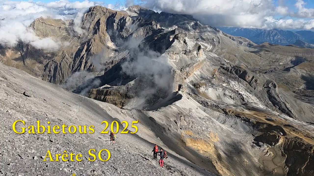 Gabietous/ Arête SO .Octobre 2025