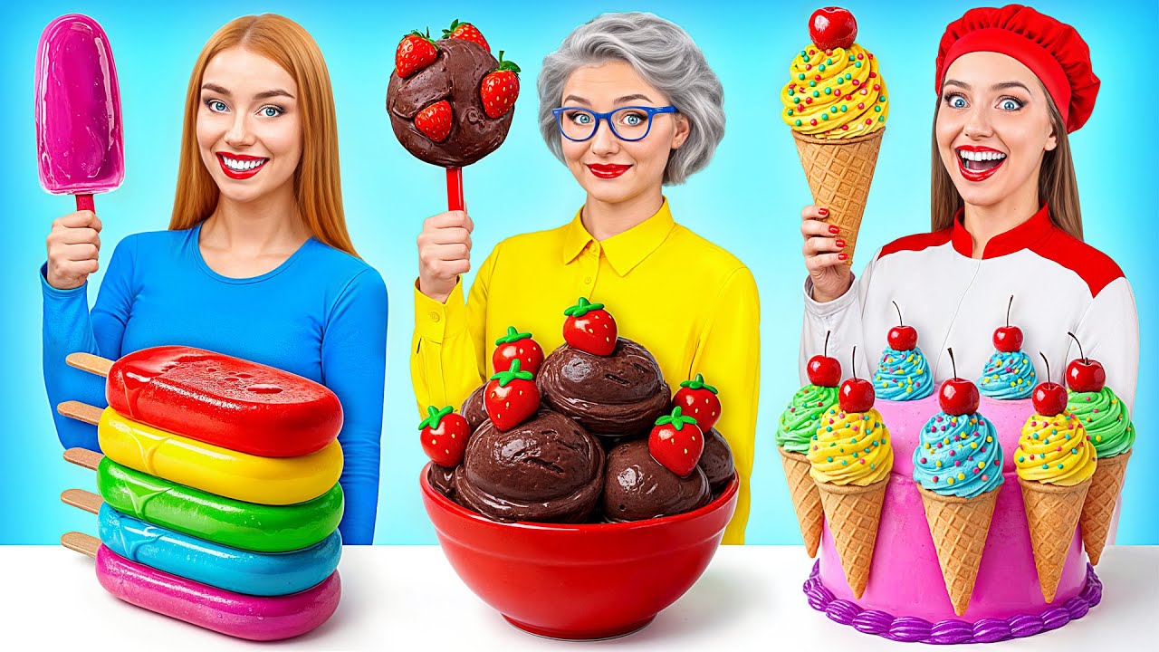 Кулинарный Челлендж: Я против Бабушки | Забавная Кухонная Битва от Multi DO Challenge