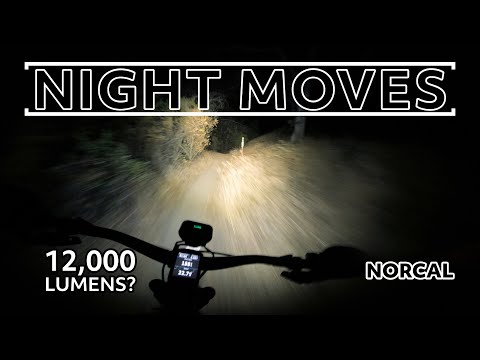 NIGHT MOVES | 12,000 lumens? Night riding with a Magicshine Monteer 8000 and a Gemini Titan 4000