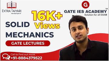 SOM  LIVE CLASS LECTURE FOR CE & ME  -GATE IES ACADEMY