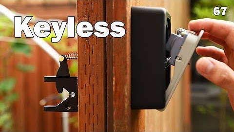 Keyless Gate Lock | DIY/How-To