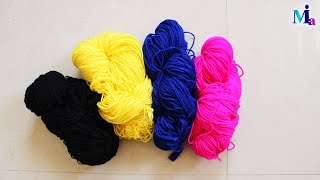 Toran Making Idea Woolen Toran Design Designer Door Hanger Using Woolen