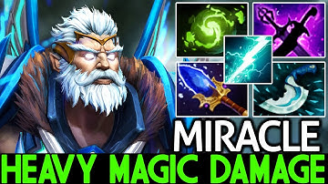 MIRACLE [Zeus] Heavy Magic Damage Just Spam Skills and Win Dota 2