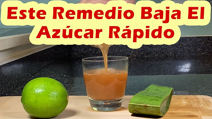 Remedio Casero Para Bajar el Azúcar y Controlar La Diabetes | Como Bajar El Azúcar En La Sangre