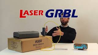 iKier IR20 - infrared 20W laser module - cut and engrave metal, glass, and many more!