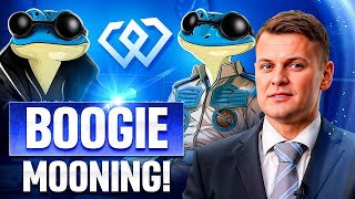 Boogie Token Just Exploded: New CEX Listing, Parabolic Chart, and Meme Magic! | Solana Gem 🔥