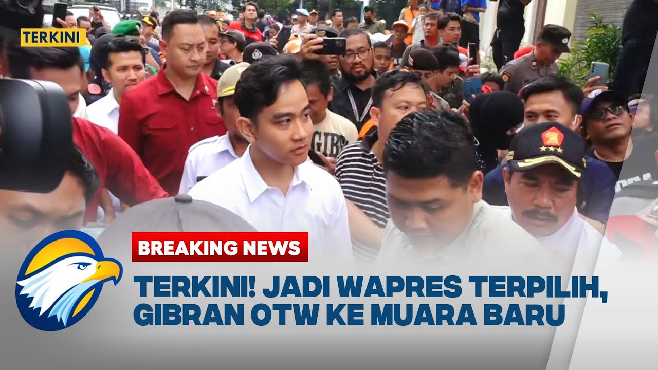 HEBOH! Momen Gibran Disambut Warga Muara Baru Usai Jadi Wapres 2024-2029