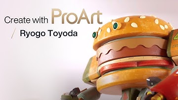 Create with ASUS ProArt - 3D Illustrator | Ryogo Toyoda