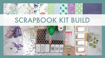 Scrapbook kit build, Counterfeit Kit Challenge