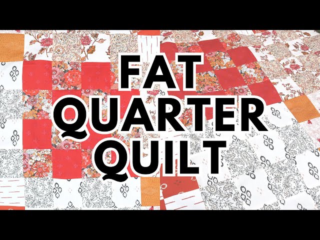 Fat Quarter Mixer {a FREE, quick, easy and beginner friendly quilt pattern!}  — Material Girl Quilts