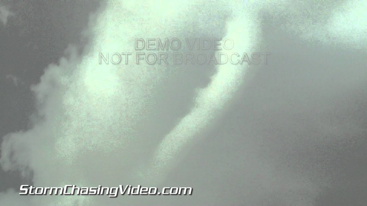 6/13/2014 Chadron, NE Funnel Clouds, Large Hail, Lightning, and Supercell B-Roll