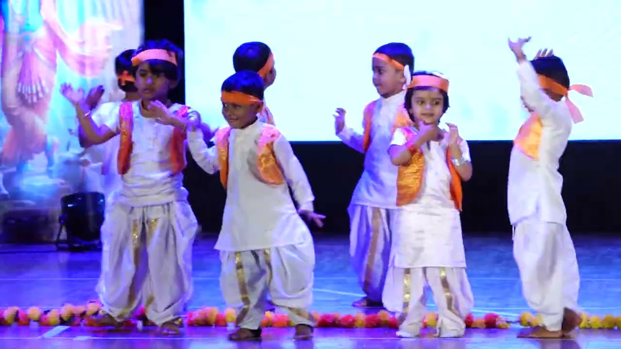 Magic Minds Preschool Annual Function Nursery students 