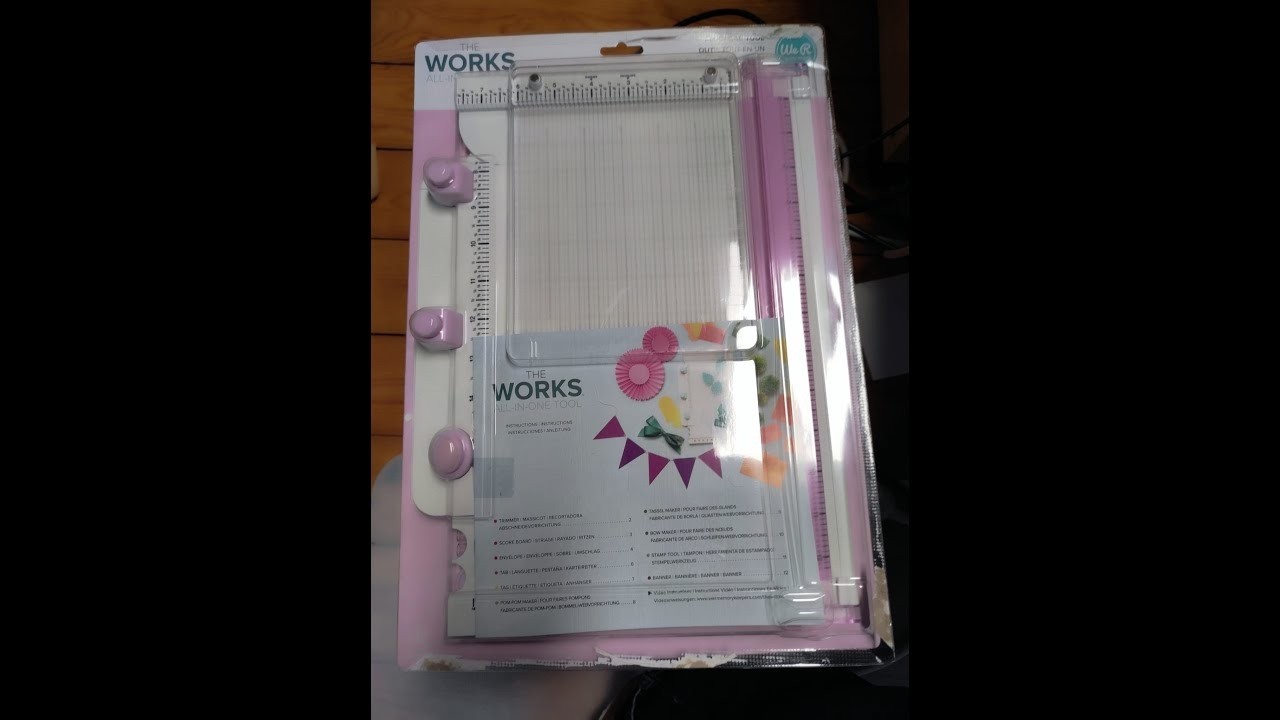 ❣️  We R Memory Keepers The Works All-In-One Tool, 12-teiliges Werkzeug zum Basteln mit Papier ❣️