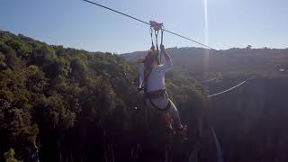 World’s highest zip line - Zimbabwe