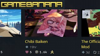 I made a Baiken Mod and It got Featured