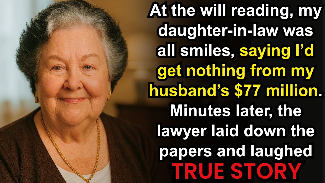 My daughter-in-law said I’d get nothing from my husband's $77M. Then I… | TRUE STORY