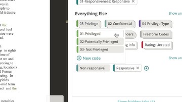 How to Code a Document on Everlaw